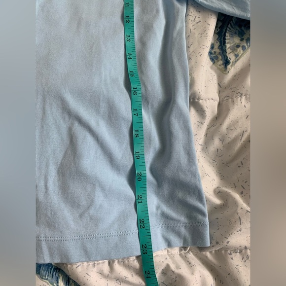 EUC Lilly Pulitzer Sky Blue Ronson Knit Top size Medium - Picture 5 of 5